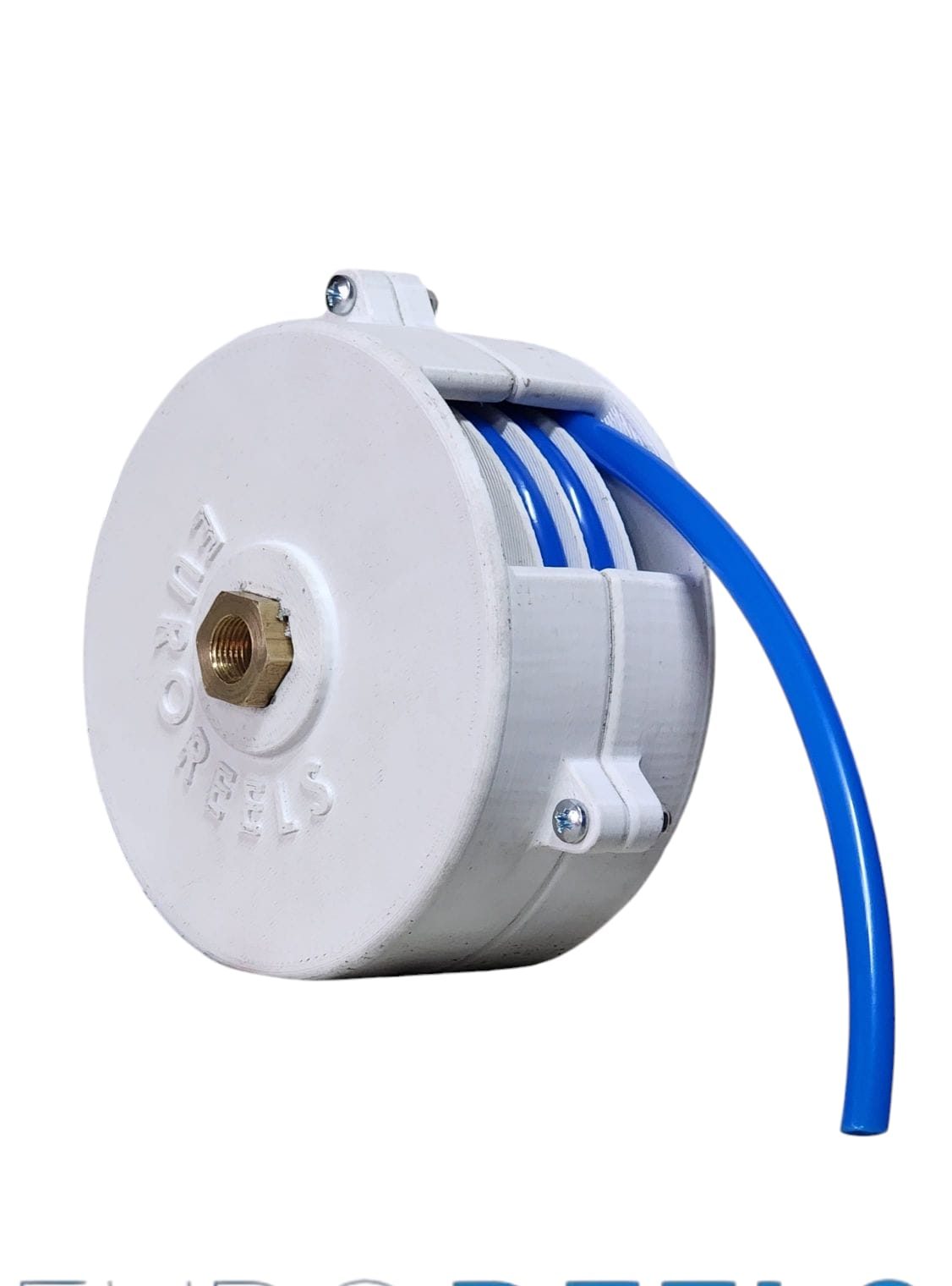 Efficient and user-friendly hose management solution for workshops and vehicles.