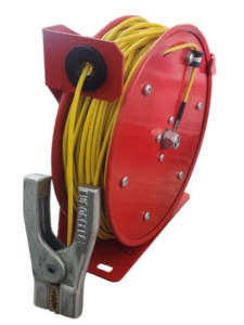 Static grounding reel with two point earthing - Euroreels