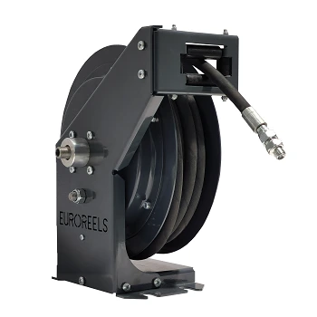 GTE-H-5.16-10 spring rewind hose reel with swivel inlet - Euroreels