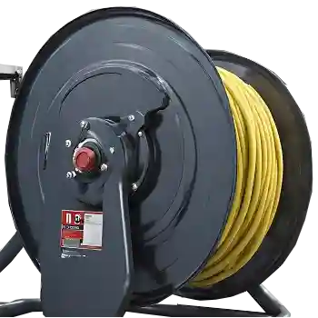 Grounding reel, grounding cable reel, truck grounding reel, spring retractable grounding reel, static discharge and grounding reel, cable reel, grounding reel manufacturer, electrical cable reel, retractable cord reels